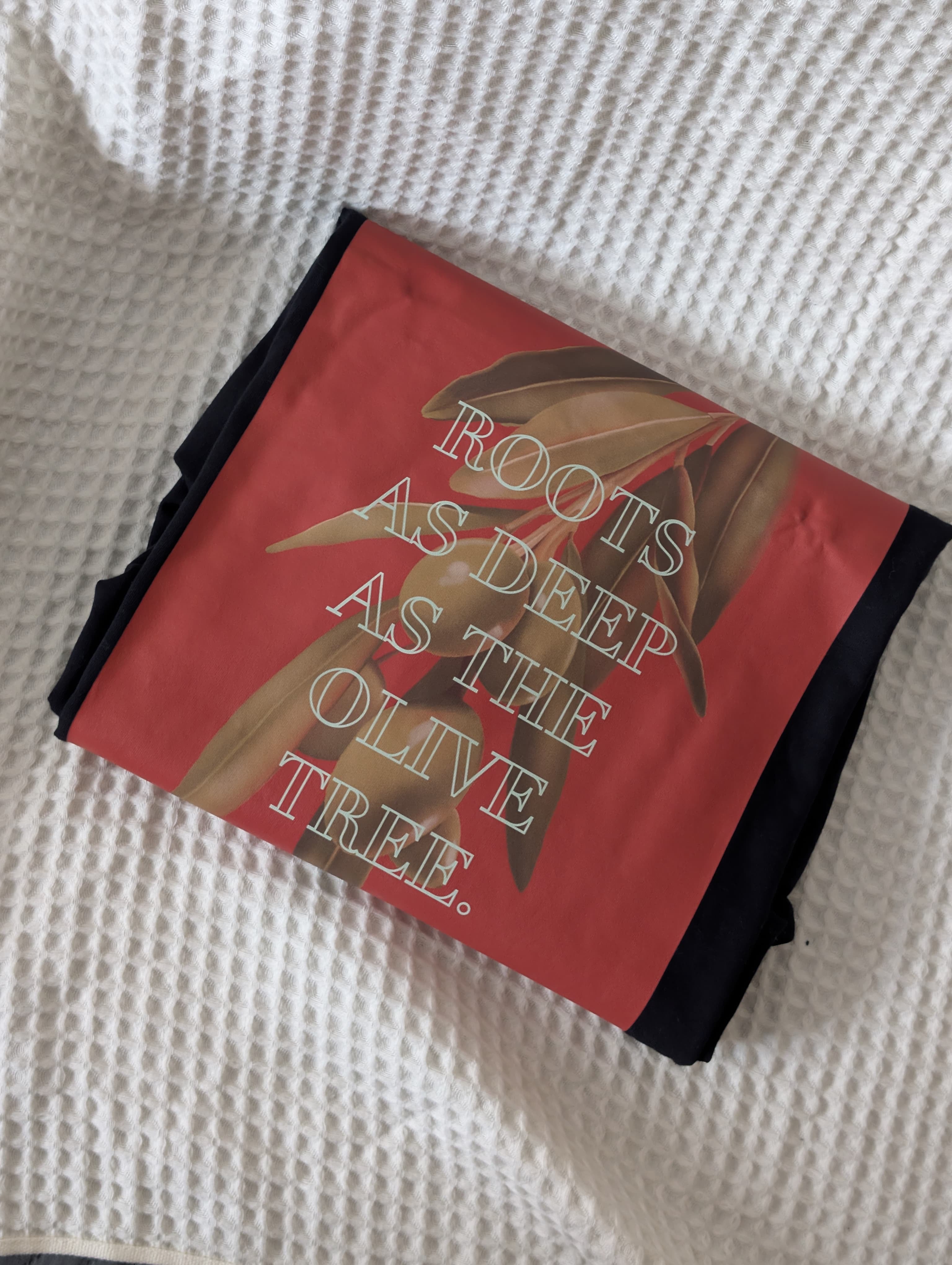 Kenza’s Treasures T-shirts- “Clothing With Purpose”- Roots As Deep As The Olive Tree- Oversized Fit- Unisex