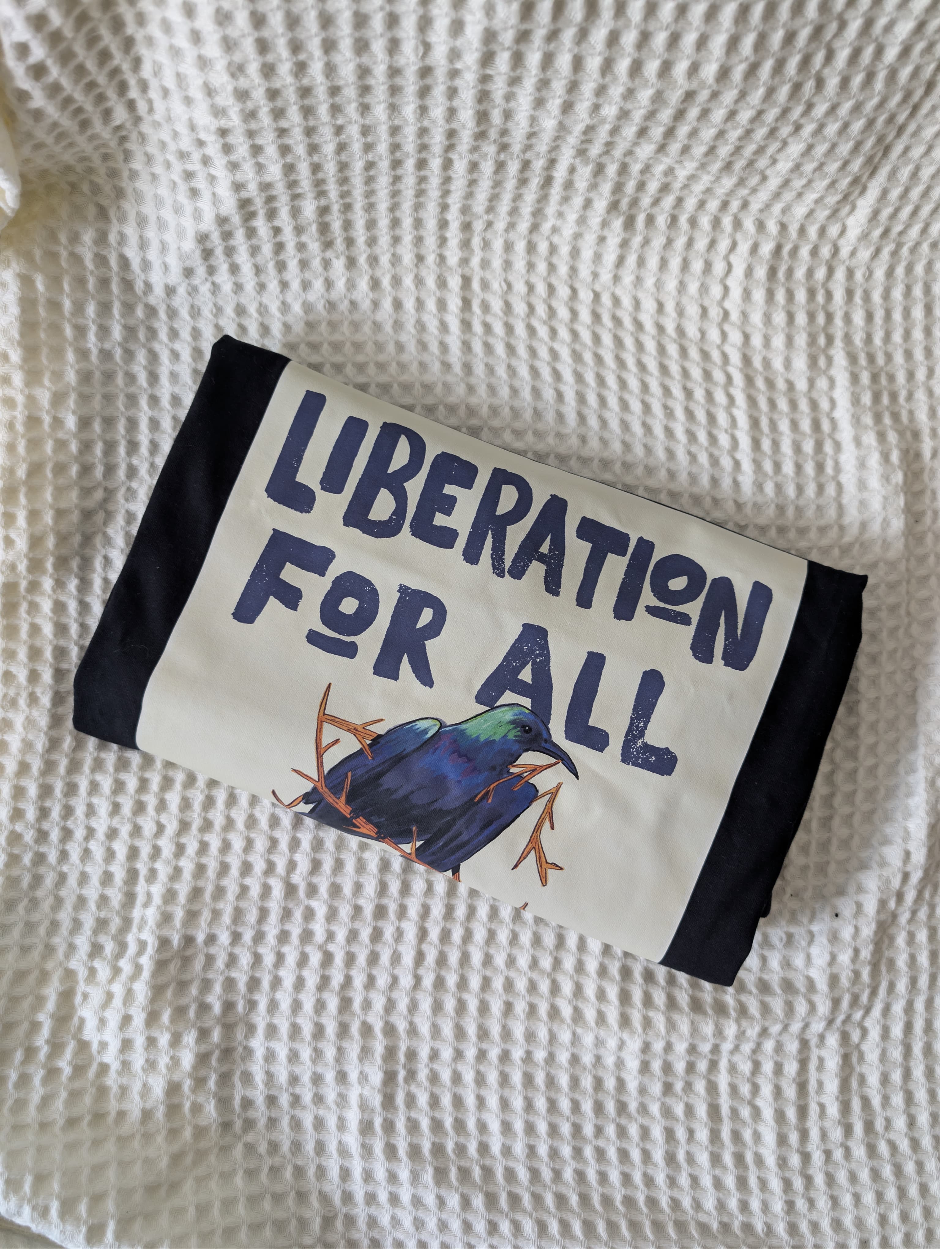 Kenza’s Treasures T-Shirts “Clothing With Purpose”- Liberation For All- Oversized fit- Unisex