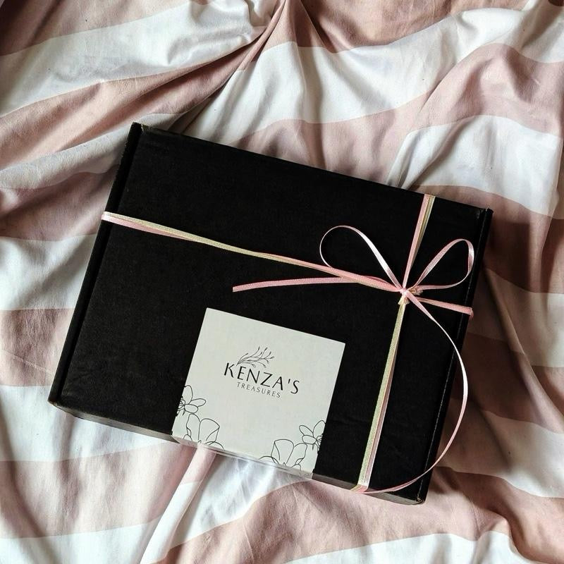 Jersey Hijab Gift Box- Petal and Pearl Collection- Set of 5 + Free Hijab Magnets