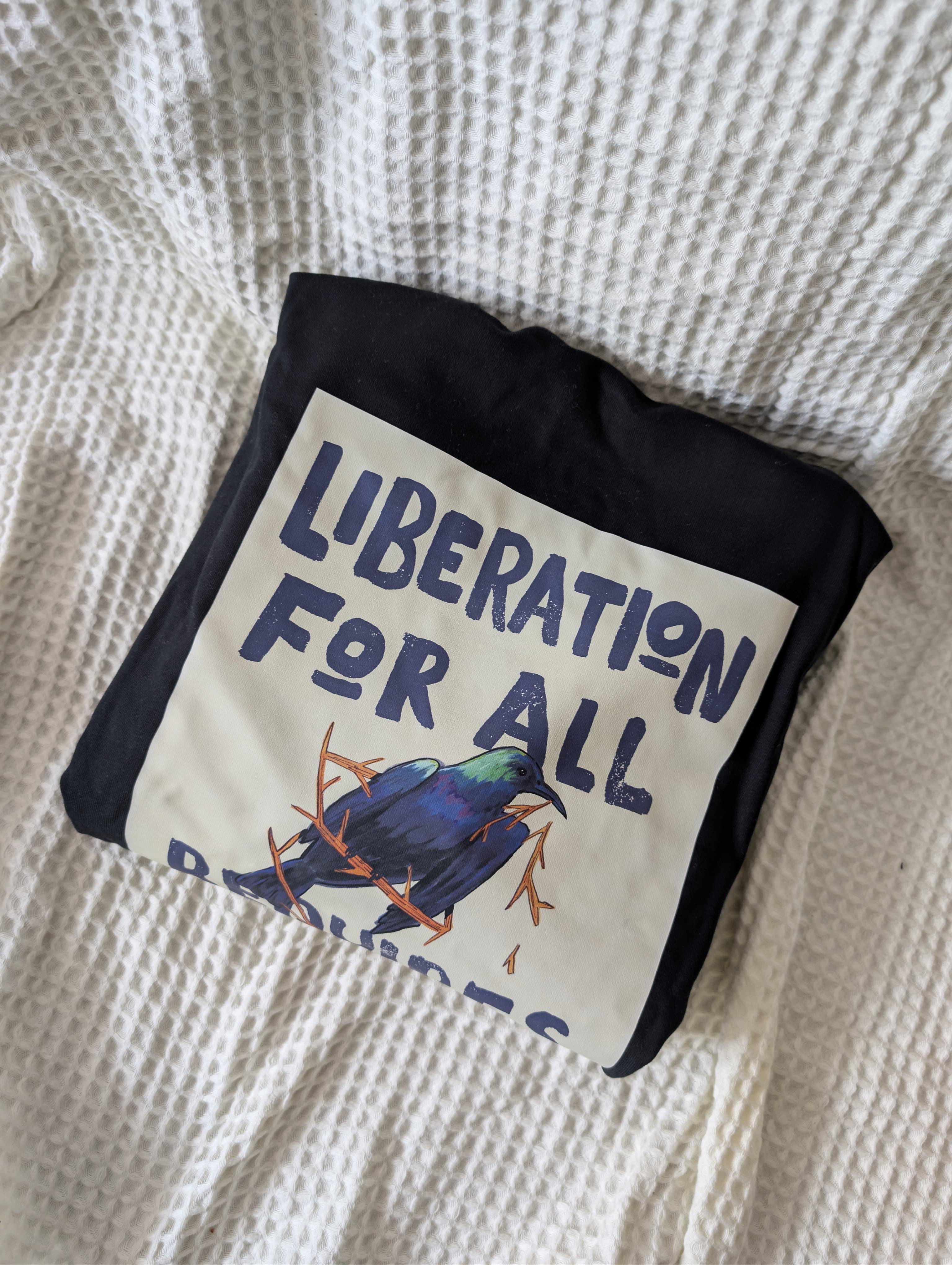 Kenza’s Treasures hoodies- “Clothing with purpose”-Liberation For All- 100% cotton, oversized fit-unisex