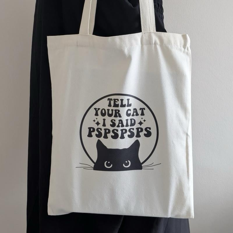 Cat and Book Lover Totes 4 Palestine- pspspsps, Easily Distracted, Muslimah